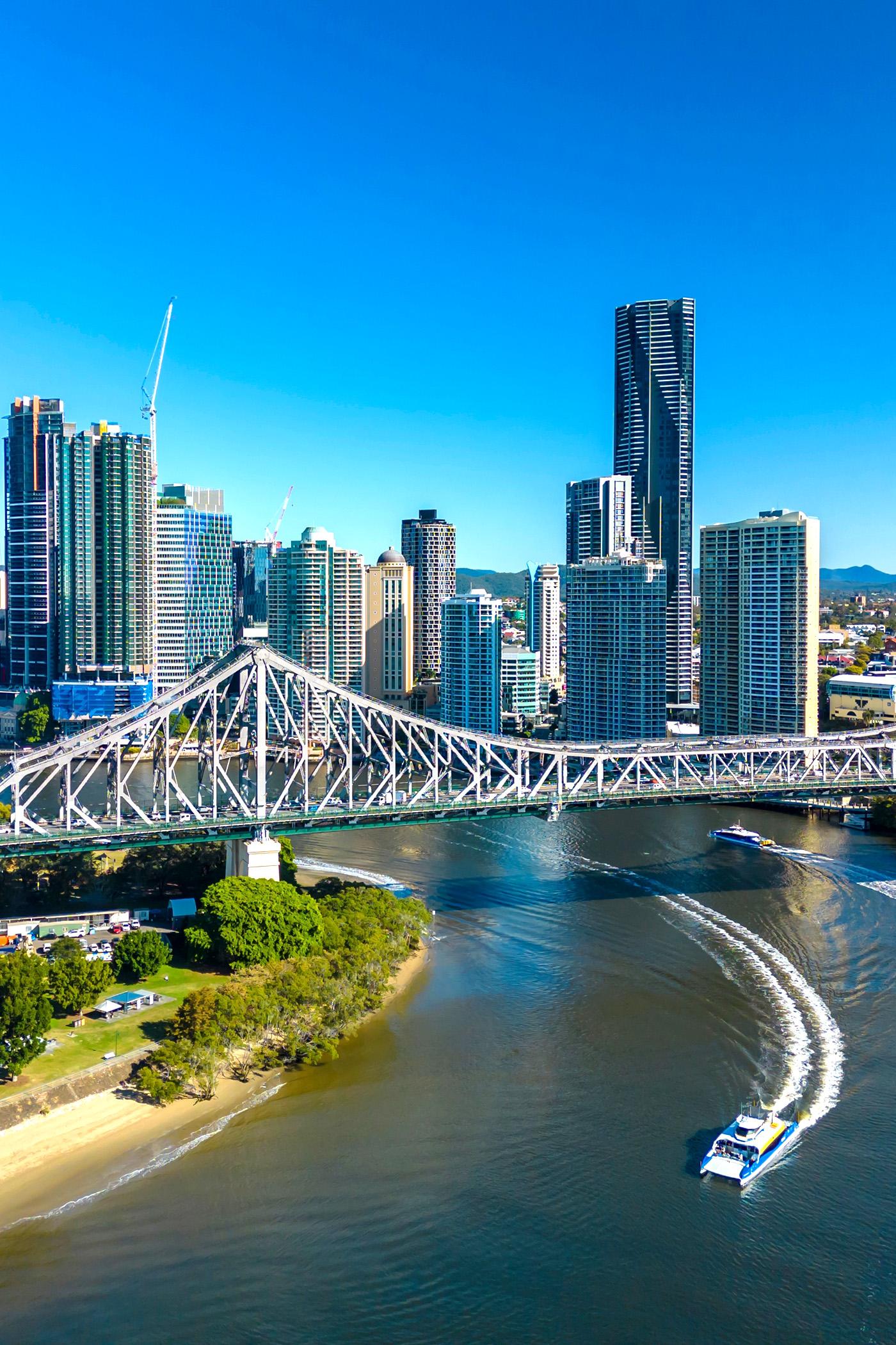 Du thuyền khởi hành từ Brisbane, Úc