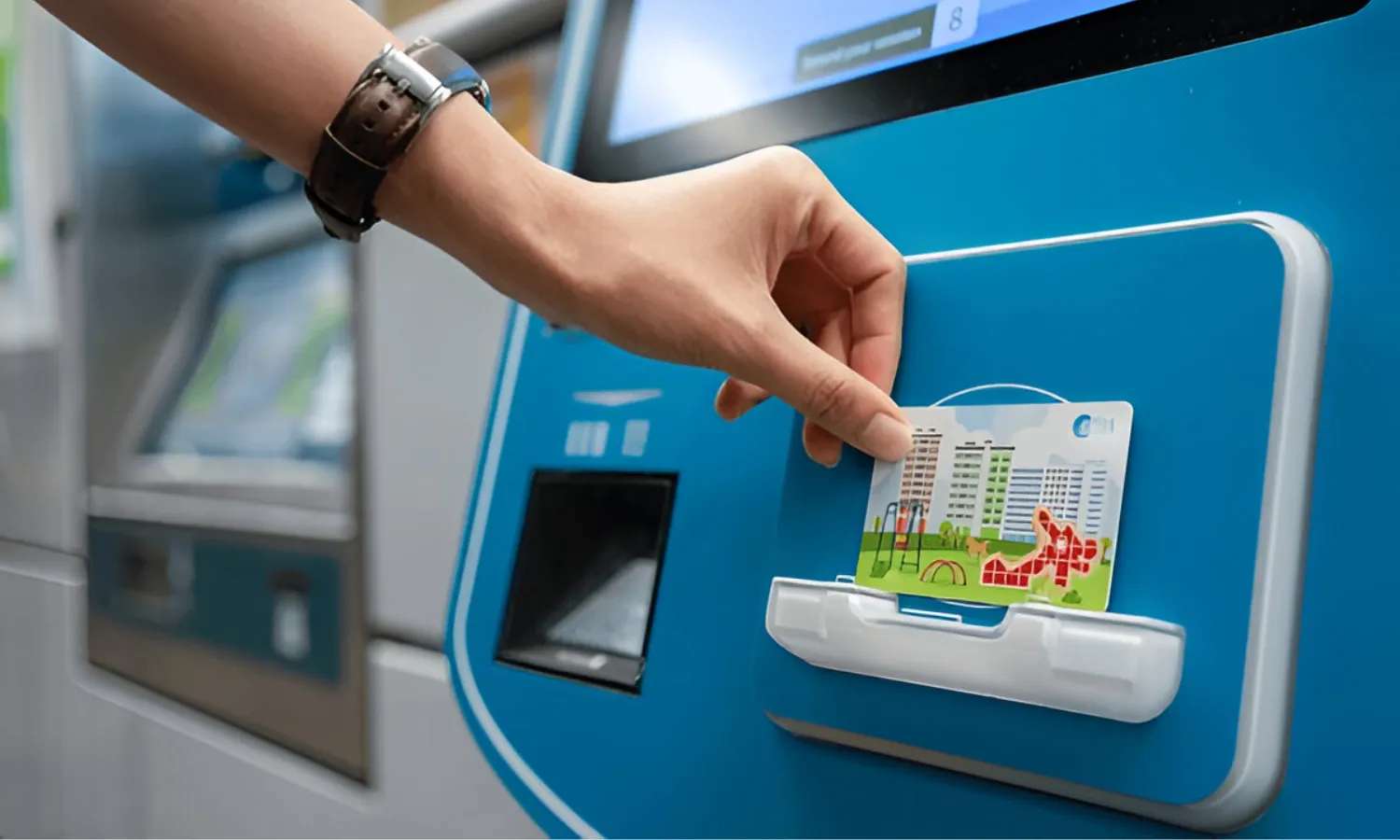 máy nạp tiền vào thẻ EZ Link